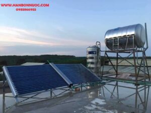 Máy nước nóng năng lượng mặt trời cho khách sạn công xuất lớn